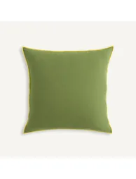 Warna Plain Linen/Cotton Cushion Cover - 1