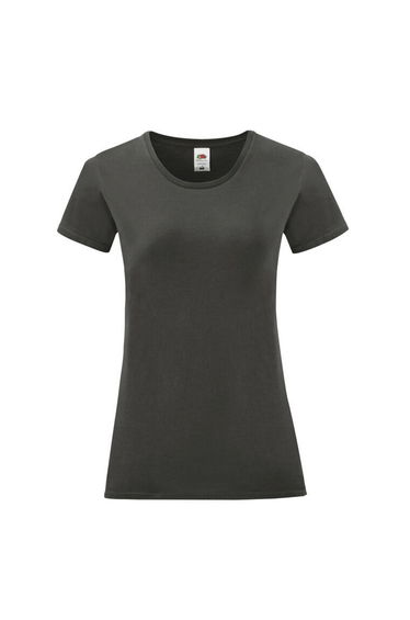 Fruit of the Loom Womens/Ladies Iconic 150 T-Shirt - Light Graphite