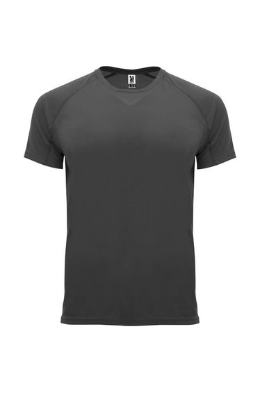 Roly Mens Bahrain Short-Sleeved Sports T-Shirt - Dark Lead