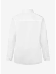 Boys School Long Sleeve Shirt Twin Pack in White - 1