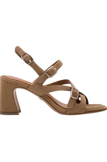 حذاء كعب عالي تاماريس باللون البيج