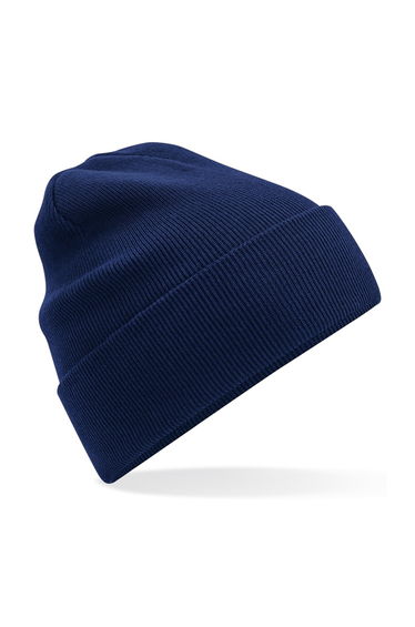 Beechfield Original Cuffed Organic Cotton Beanie - Oxford Navy