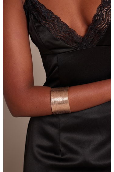 Gold Textured Shimmer Cuff