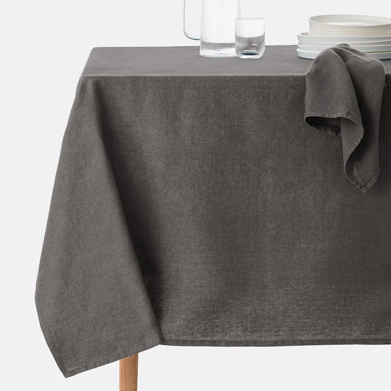 Victorine Pre-Washed Linen Tablecloth - 2
