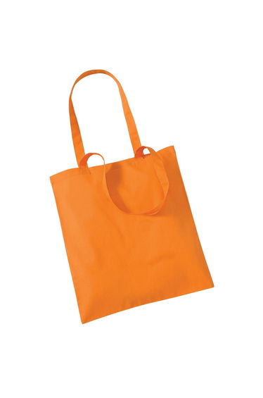 Westford Mill Bag For Life Long Handle Tote Bag - Orange
