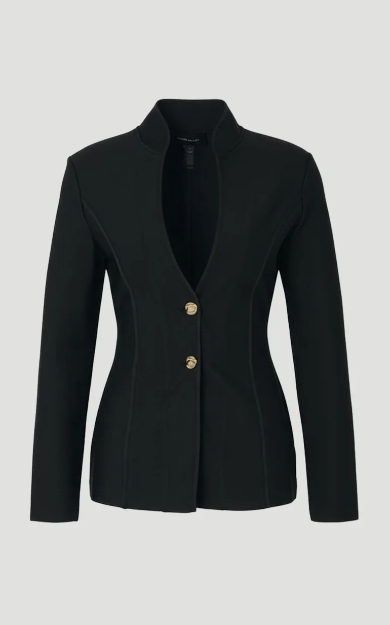 Figure Form Bandage Knit Jacket - 3