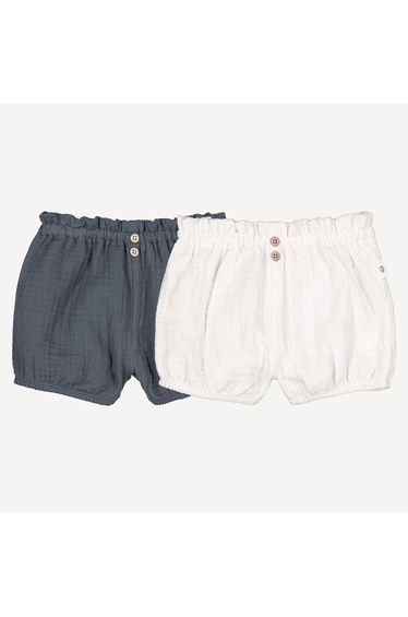 Pack of 2 Bloomers in Cotton Muslin