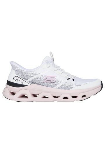 Skechers Womens/Ladies Engineered Trainers - White/Pink