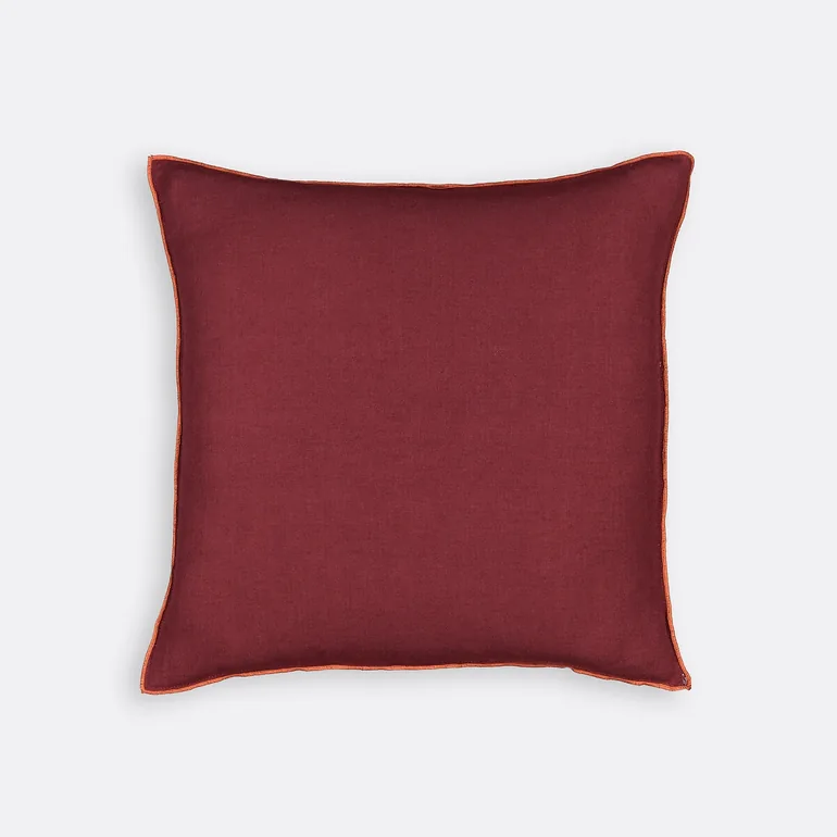 Warna Plain Linen/Cotton Cushion Cover