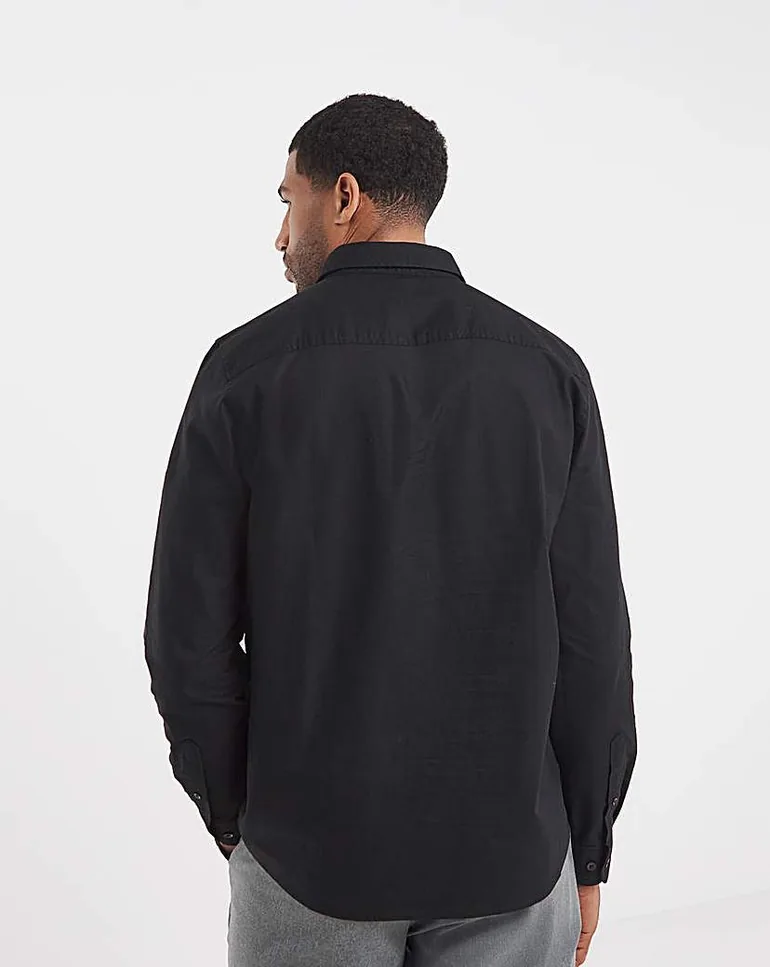 Long Sleeve Oxford Shirt - 3
