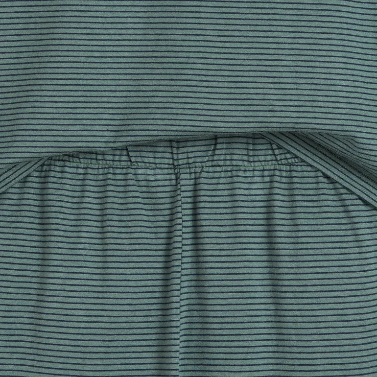 Pyjamas with Grandad Collar in Jersey - 1