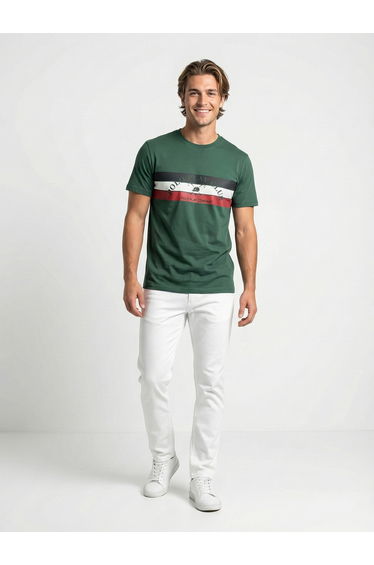 Men Graphic Logo Short Sleeve T-Shirt