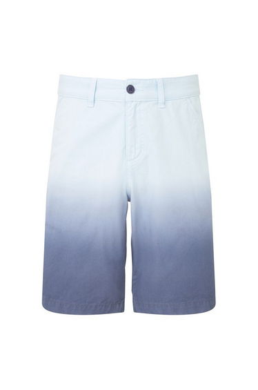 Wombat Mens Dip Dye Shorts - Blue