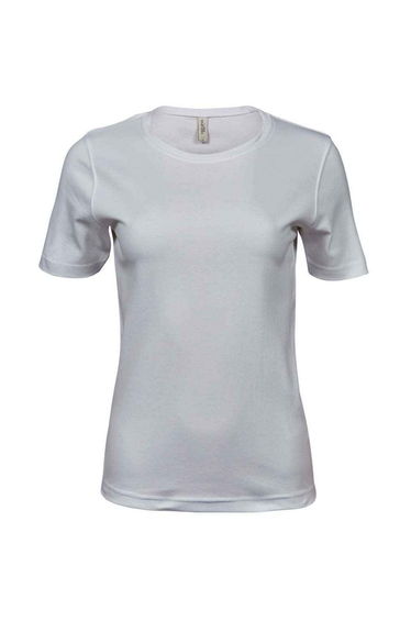 Tee Jays Womens/Ladies Interlock T-Shirt - White