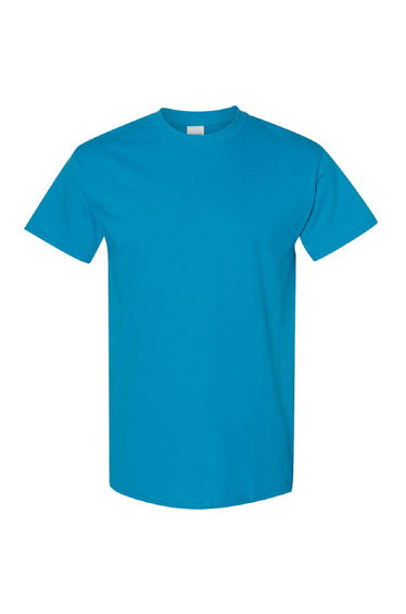 Gildan Mens Heavy Cotton Short Sleeve T-Shirt - Sapphire