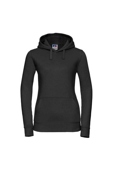 Russell Womens/Ladies Authentic Hoodie - Black