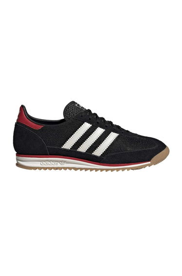 Adidas Womens/Ladies Sl72 Suede Trainers - Black/Off White