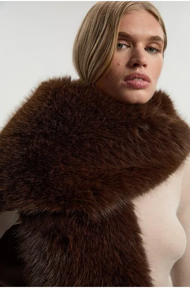 Faux Fur Scarf