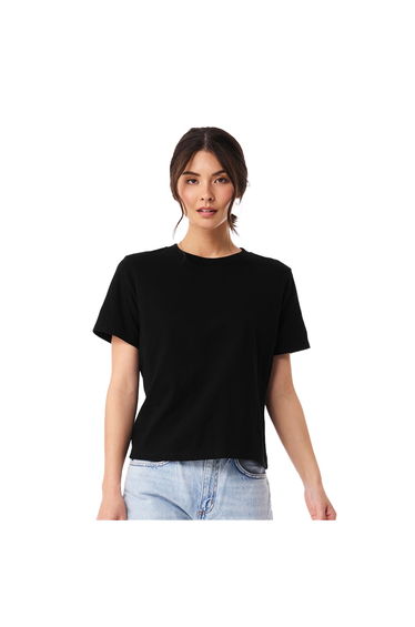 Bella + Canvas Womens/Ladies Heavy Boxy T-Shirt - Black