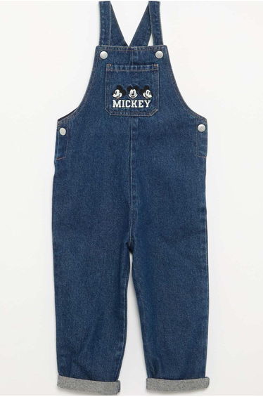Disney 'Mickey' Denim Dungarees BLUE