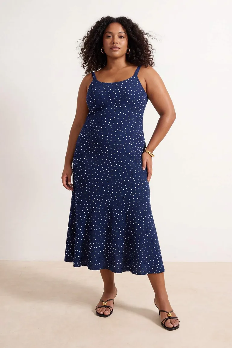 navy blue bodycon dress plus size Plus Size Yanira Pinstripe Bodycon Dress- Navy 3X / Navy at Curvy Sense