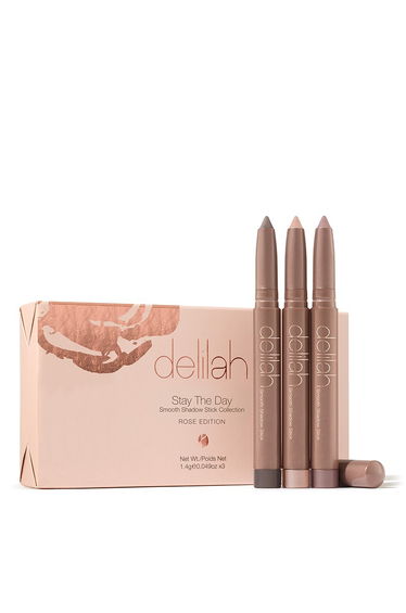 delilah Smooth Shadow Stick Collection - Stay the Day - Rose Edition