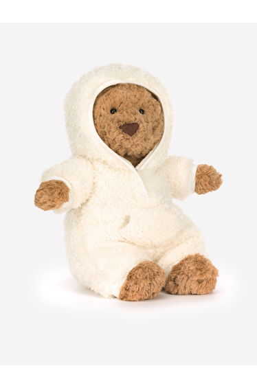 Jellycat Bartholomew Bear All-In-One Outfit in Brown (26cm)