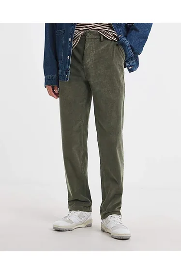 Cord Cotton Stretch Straight Fit Chino