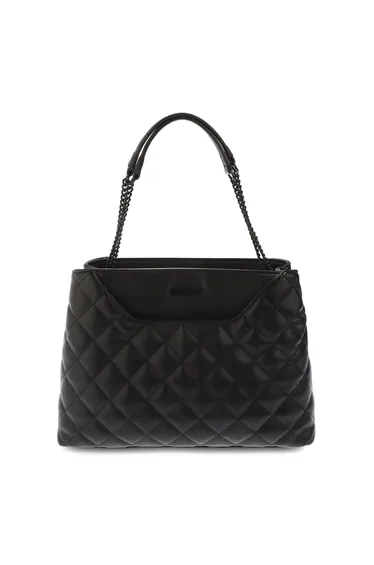 حقيبة كتف دكني باللون الأسود