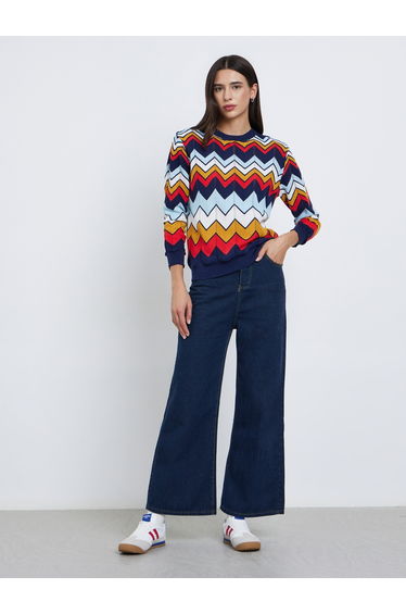 Early Autumn Knitted Long Sleeve Sweater