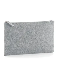 BagBase Felt Accessory Pouch - Grey Melange
