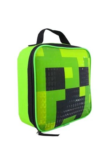 Minecraft TNT Creeper Backpack Set (Pack of 5) - Black/Green