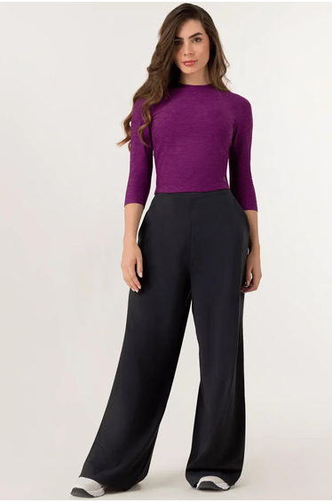 Rhythm Cropped Top - KDF PURPLE
