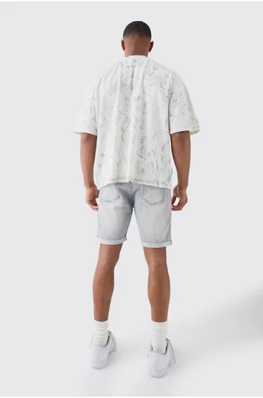 شورت دينيم إستريتش سكيني