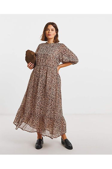 Printed Georgette Dress