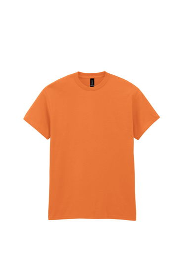 Gildan Mens Heavy Cotton Short-Sleeved T-Shirt - Tangerine