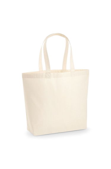 Westford Mill Premium Cotton Maxi Tote Bag - Natural