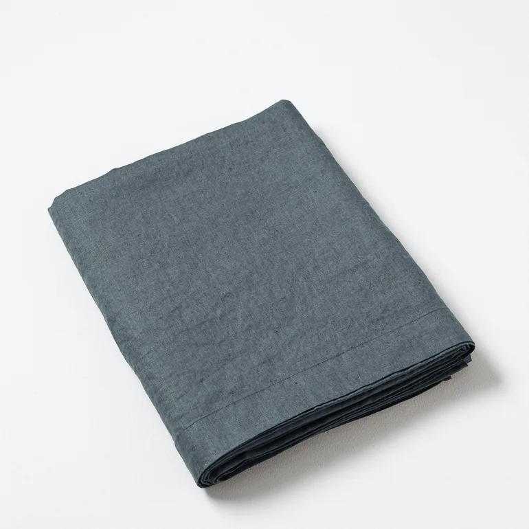 ELINA Washed Linen Flat Sheet - 1