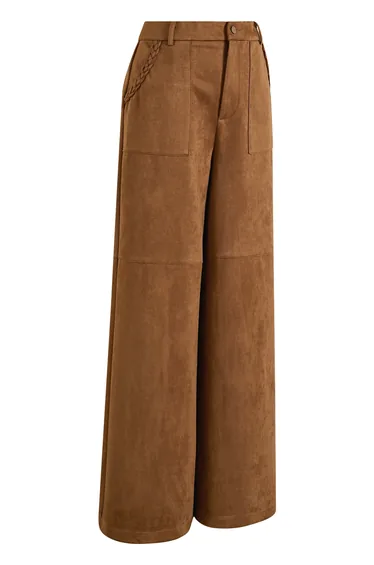 بنطلون شمواة صناعي بجيب جانبي