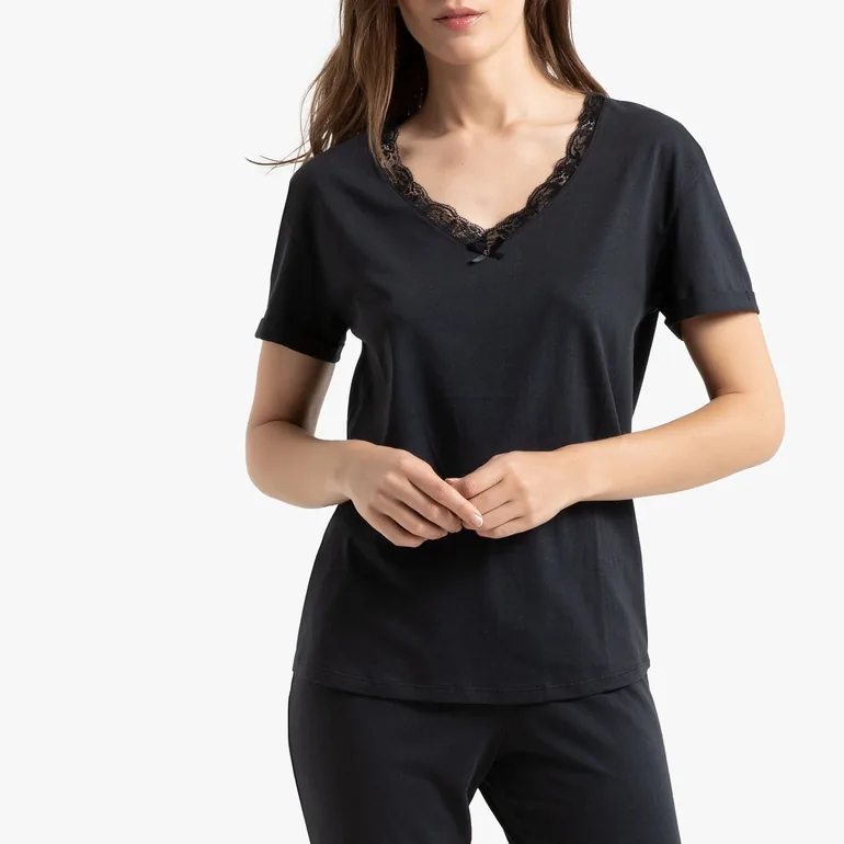 بيجاما جيرسية بأكمام قصيرة - 3