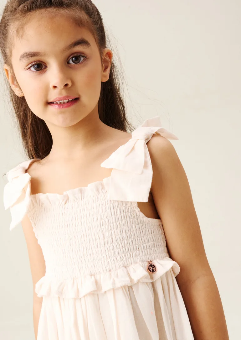 Palma Embroidered Hem Sun Dress - 2
