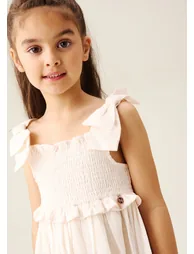 Palma Embroidered Hem Sun Dress - 2
