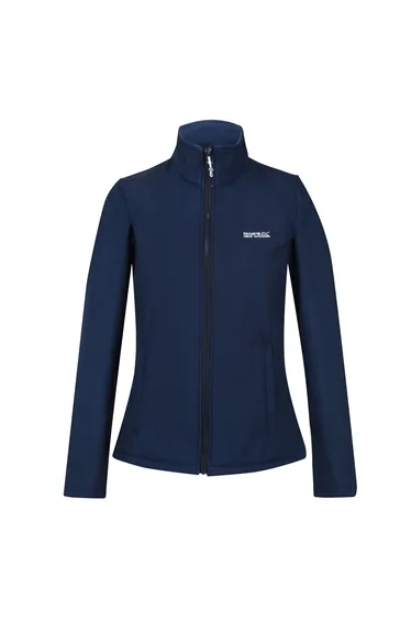 Regatta Womens/Ladies Connie V Softshell Walking Jacket - Navy Marl