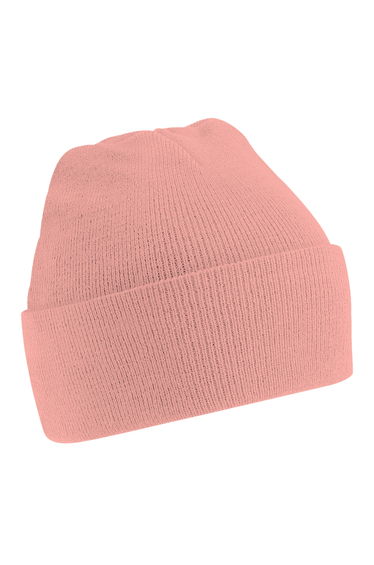 Beechfield Soft Feel Knitted Winter Hat - Blush