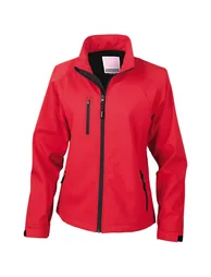Result Womens/Ladies Soft Shell Jacket - Red