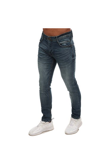Men's Duck and Cover Tranfold Slim Fit Jeans in Cream