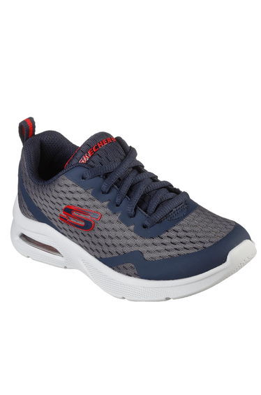 Skechers Childrens/Kids Microspec Max Trainers - Grey/Red