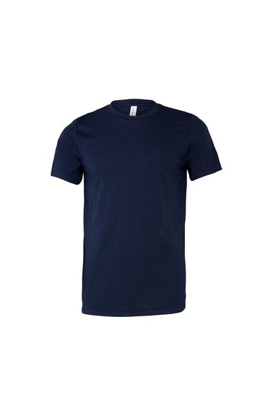 Canvas Triblend Crew Neck T-Shirt / Mens Short Sleeve T-Shirt - Navy