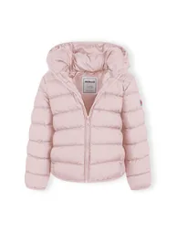 Girls Lightweight Padded Jacket with Detachable Hood - 2