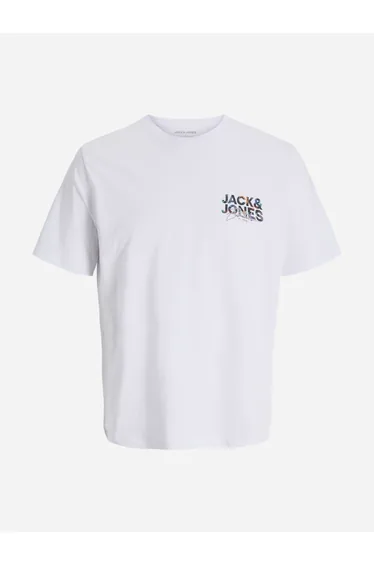 JJGeplas Logo Print Crew Neck T-Shirt